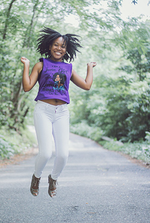 Black women jumping